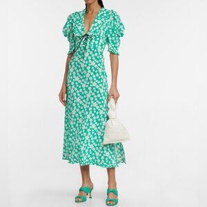 Miu Miu silk floral dress